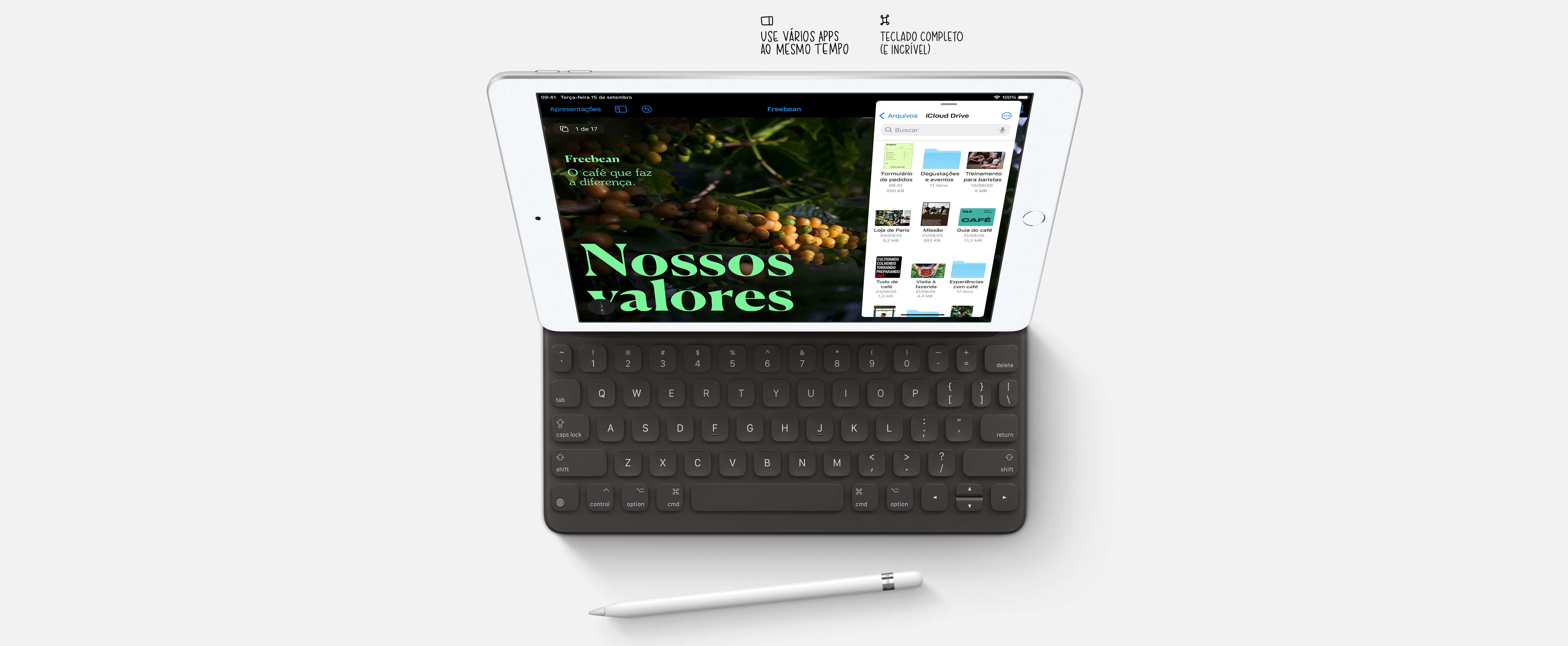 iPad 10,2 8ª geração Wi-Fi  32GB - Cinza-espacial 